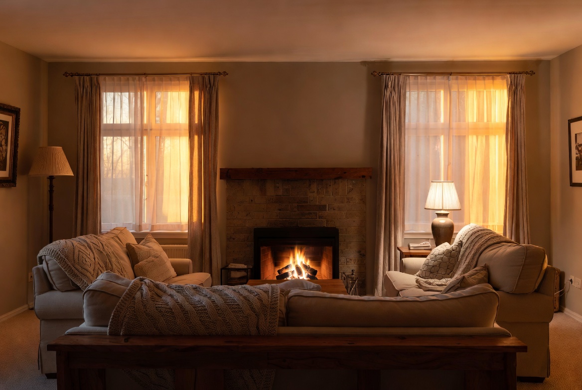 A warm family home